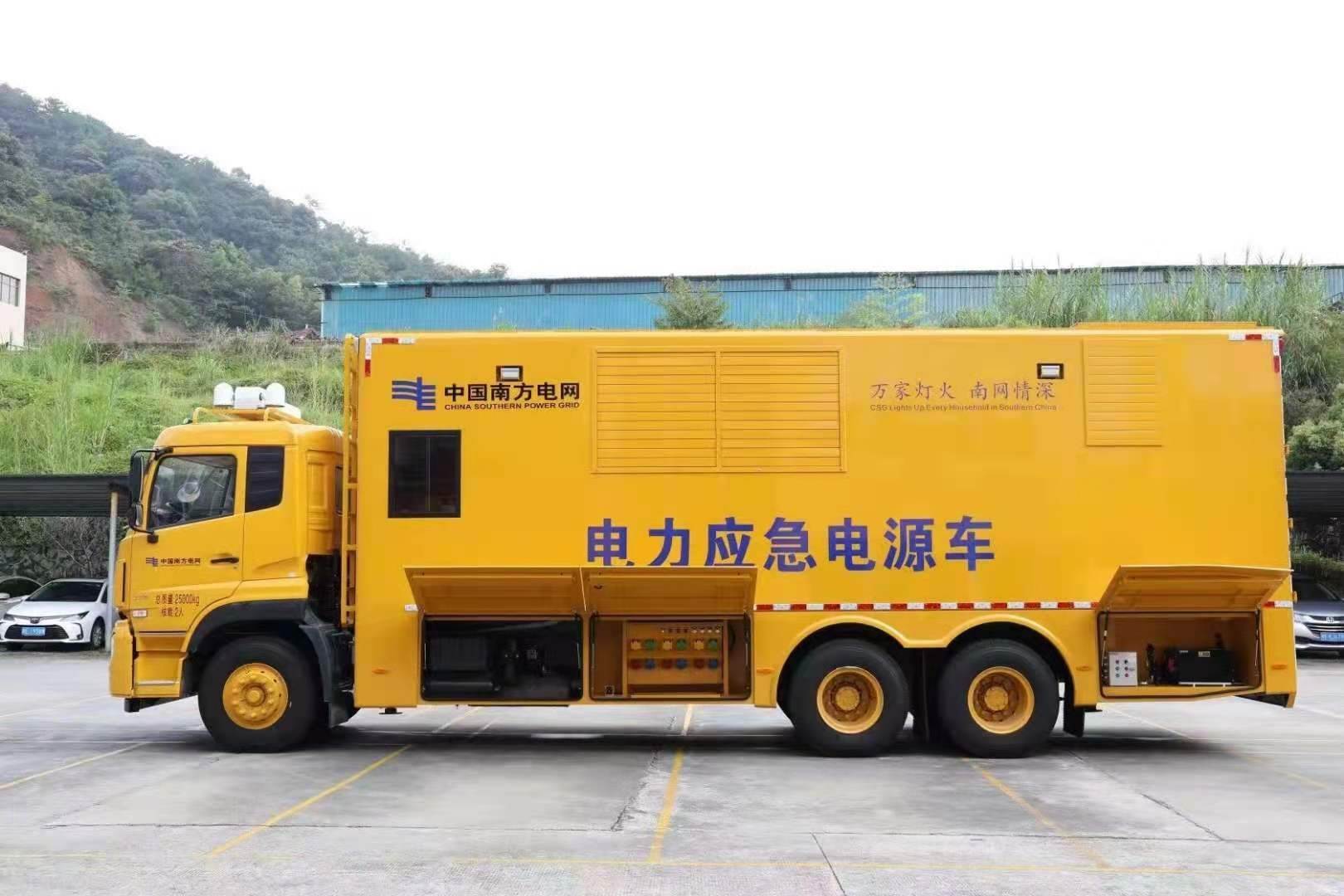 安图安康大型柴油发电机发电车UPS电源出租租赁